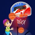 thumbnail image 4 of Baloncesto Para Niños, Aro De Baloncesto Colgante, Baloncesto Inflable, Juguete Deportivo Para Niños Para Interiores Y Exteriores Vogacara OD009480-02, 4 of 6