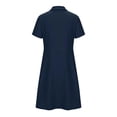 thumbnail image 6 of SUYIDA Girls Flutter Sleeve Solid Color Dress, Lace with Side Pockets, Lightweight Everyday Casual Swing Dress for Girls, 6 of 6