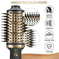 Plavogue Hair Dryer Brush,Dual Voltage Blow Dryer Brush Volumizer