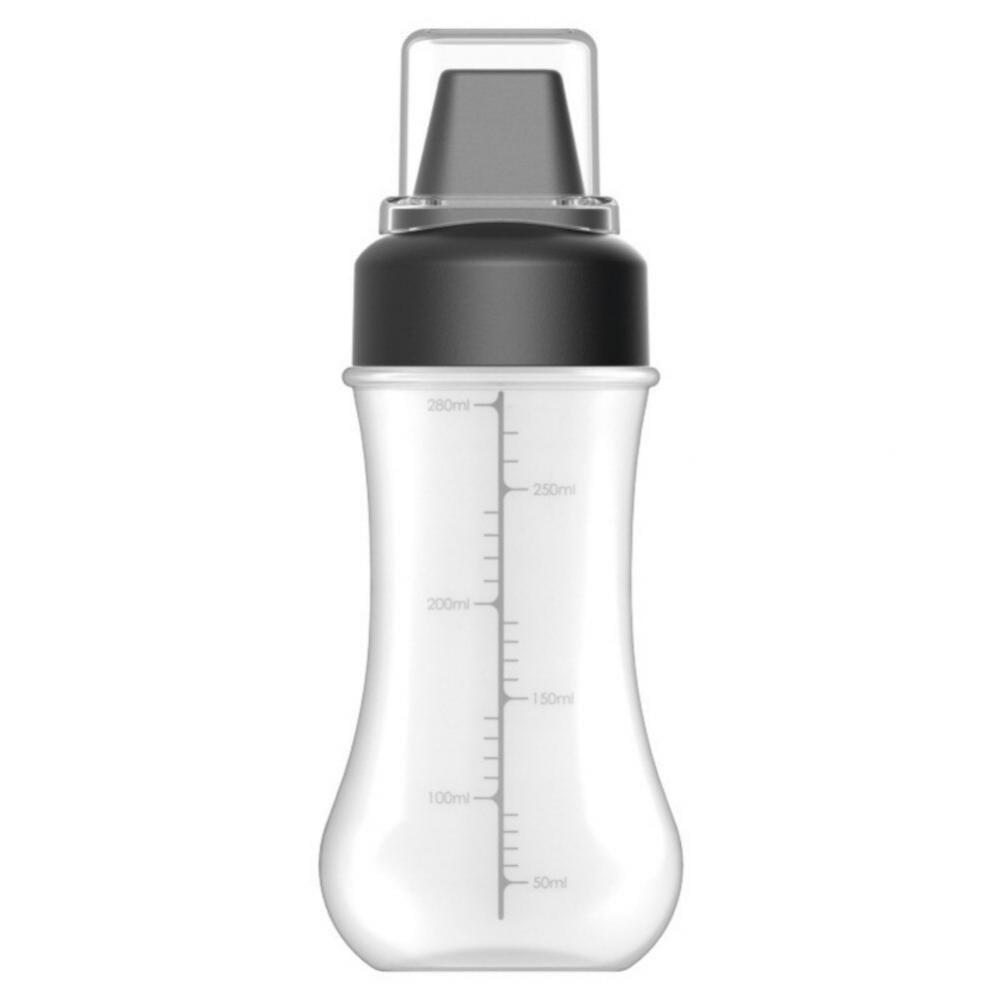 Popvcly 2Pcs Plastic Small Scale Squeeze Bottles and Caps for