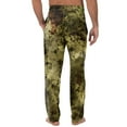 thumbnail image 4 of Xyxonk Pajama Pants for Men Camo Printed Knitted Sleep Pant Lounge Lightweight Bottoms with Pockets Drawstring Soft Sleepwear Army Green 3XL, 4 of 7