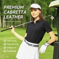 thumbnail image 3 of OZERO Women's Golf Gloves Premium Sheepskin Left Hand | Lightweight & Extra Grip, 3 of 8