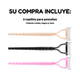 thumbnail image 2 of Cepillo Peine Belleza Maquillaje Separador De Pestañas 3 Piezas UNIVERSOENLINEA, 2 of 8