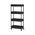 thumbnail image 1 of WRKEKC Clearance Wide 4-Tier Rolling Storage Cart, Multi-Purpose Mobile Shelving Unit for Laundry/Kitchen, Heavy-Duty Design, 1 of 6