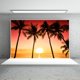 thumbnail image 1 of Fondo de Mar ABPHQTO 150x220cm Escena de Puesta de Sol Roja, 1 of 2
