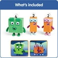 thumbnail image 2 of hand2mind Numberblocks® Four and The Terrible Twos, Toy Figures Collectibles, Mini Action Figures, 2 of 7