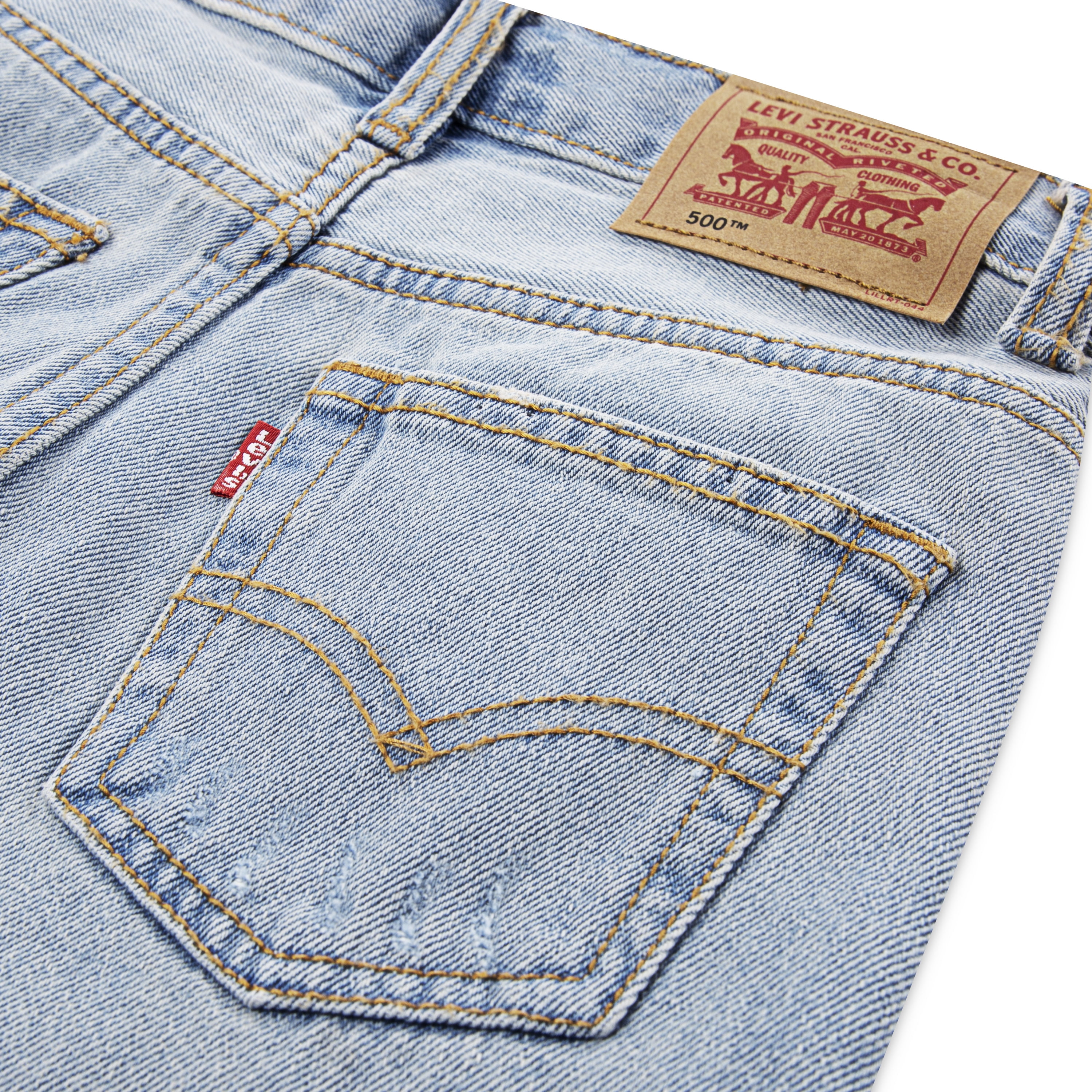 Levi's Boys Destructed Slim Denim Shorts, Sizes 4-20