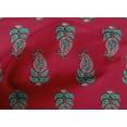 thumbnail image 4 of oneOone Cotton Poplin Fabric Leaves & Paisley Block Printed Craft Fabric BTY 56 Inch Wide, 4 of 4
