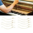 thumbnail image 2 of Resorte a tope para martillo de piano, 70 piezas Martillo de resorte para piano Piezas de reparación de pianos verticales Resorte para piano vertical Funcionalidad versátil, 2 of 8