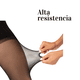 thumbnail image 4 of Mallas Pantimedias Resistentes Samsara 08PRE Tipo Bóxer-Short Tiro Alto Negro M, 4 of 7