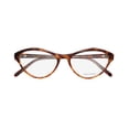 thumbnail image 2 of NEW VERA WANG V369 WOMENS/LADIES CAT EYE FULL-RIM TORTOISE FRAME DEMO LENSES 51-16-135 EYEGLASSES/EYEWEAR, 2 of 9