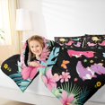 thumbnail image 4 of Homewish Kawaii Dino Dinosaur Bedding Comforter Set,Tropical Botanical Monstera Leaf Twin Comforter Sets,Multicolor Daisy Flower Bedding Set For Boys Child,Ultra Soft Home Decor Reversible,2pcs, 4 of 8