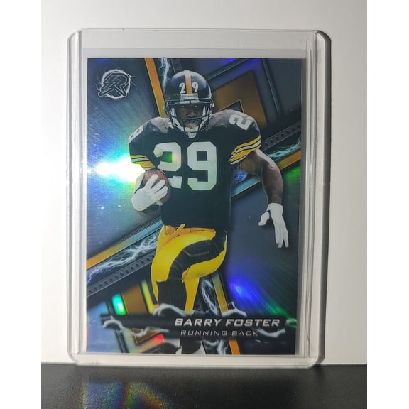 Barry Foster 2023 Topps Resurgence Refractor NFL #70 Card Pittsburgh Steelers