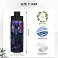thumbnail image 3 of Daiia Fantasy Dragon In Cathedral Printed 18 OZ Sports Insulated Kettle Drinking Cup Water Bottle Stainless Steel Kettle Portable Cup For Gym, 3 of 7