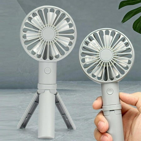 

1PC Ventilator Draagbare Voor Ventilator Handheld Usb Oplaadbare Fan Apparaten Desktop Luchtkoeler Outdoor Reizen Handheld Fans