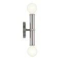 thumbnail image 3 of 55159PN Kichler Lighting Torche - 2 Light Wall Sconce-9.75 Inches Tall and 5 Inches Wide-Polished Nickel Finish, 3 of 10