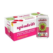 Spindrift Raspberry Lime Sparkling Water, 12 Fl. Oz. Cans (Pack of 8)