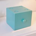 thumbnail image 1 of Desktop Storage Box, Plastic Square Desk Organizer  For Home White,,Yellow,Green,Purple,Blue, 1 of 8