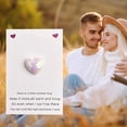 thumbnail image 6 of Apmemiss Clearance Pocket Hug Heart with Greeting Cards Cute Little Heart Pocket Hug Token Gift Card Keepsake Exchange Card Valentines Gift for Boyfriend Girlfriend, I Love You Gift for Him Her, 6 of 6