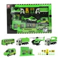 thumbnail image 6 of VANLOFE Vehicles Toy Set Boys surprise Gift Aged 3+ Year Old Toy Car With Sanitation Truck Car Model With Signpost Educational 13PCS, 6 of 6