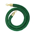 thumbnail image 3 of Accesorios de cuerda de poste de terciopelo de 150 cm, cuerda de poste multiusos para interiores, exteriores, espacios públicos, aspecto lujoso Verde, 3 of 8