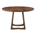 thumbnail image 3 of Moe's Home Collection Silas Round Dining Table Walnut, 3 of 5
