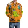 thumbnail image 3 of Rugrats Hoodie 3D Print Pullover Hooded Long Sleeve Sweatshirts Tops Blouse with Pocket for Mens Womens, 3 of 7