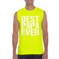 thumbnail image 1 of Mens Best Papa Ultra Cotton Sleeveless T-Shirt, 1 of 5