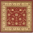 thumbnail image 2 of Rugs.com Aditi Collection Rug – 7' 10 Square Red Low Rug Perfect For Living Rooms, Kitchens, Entryways, 2 of 9