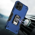 thumbnail image 3 of Bemz Phone Case for iPhone 15 Plus with Tempered Glass Screen Protector, Camera Protection Heavy Duty Shockproof Protection Magnetic Mount Stand Cover (Cobalt Blue), 3 of 6