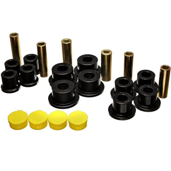 Energy Suspension 02-05 Dodge Ram 1500 2WD Black Rear Leaf Spring Bushing Set Fits select: 2004-2005 DODGE RAM 1500 ST/SLT