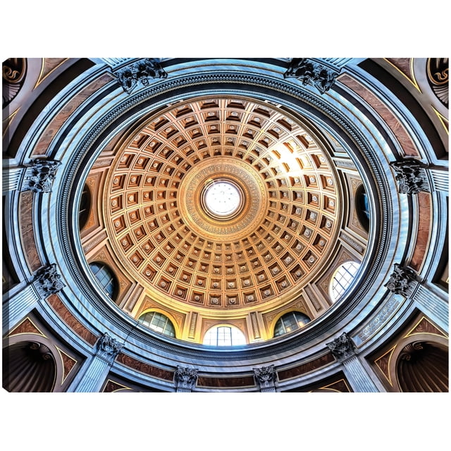Cuadro Decorativo - museo del vaticano, ciudad del vaticano Jr Impresión en canvas, estrechado.