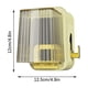 thumbnail image 3 of Estante para Cepillos de Dientes y Enjuague Bucal Wwl240402005 | Portacepillos de Pared Abs Sin Perforaciones con Drenaje | Organizador de Pasta de Dientes Compacto para Baño E Inodoro, 3 of 6