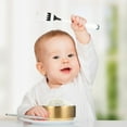 thumbnail image 2 of SWETRACE 1 Set of Korean Steel Rice Bowl Golden Round Serving Rice for Families, 2 of 8