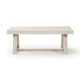 thumbnail image 5 of Plank+Beam Farmhouse Coffee Table, 48" Solid Wood Tables for Living Room, Rectangular Center Table, 5 of 9
