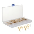 thumbnail image 3 of 320pcs Car Copper Ring Terminal Wire Crimp Bare Cable Connector Lug Terminal, 3 of 9