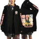 thumbnail image 3 of Sudaderas con capucha con cremallera y estampado para mujer, ropa de calle Harajuku, sudaderas de lana Y2K para mujer, cárdigan de manga larga informal Suelto, 3 of 5