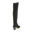 thumbnail image 2 of Rebecca Minkoff Women's Lizelle Suede Over-The-Knee Boots US 5 Black, 2 of 3