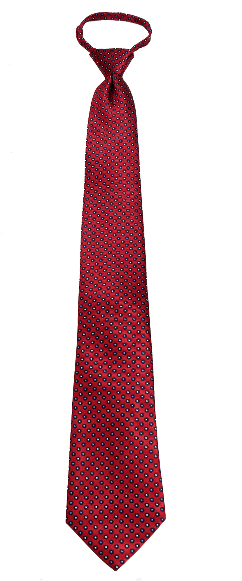 Mens XL Premade Zipper Tie Extra Long Big and Tall Zip Up Neckties