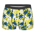 thumbnail image 4 of Goofa Lilies Flowers Printed Men's Boxer Briefs Underwear, Moisture-Wicking Underwear, Trunk,Soft and Breathable Cotton Underwear-X-Large, 4 of 9
