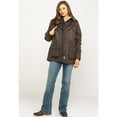 thumbnail image 5 of Outback Trading Co Women's Co. Woodbury Canyonland Jacket With Sherpa Hood Brown   US, 5 of 6