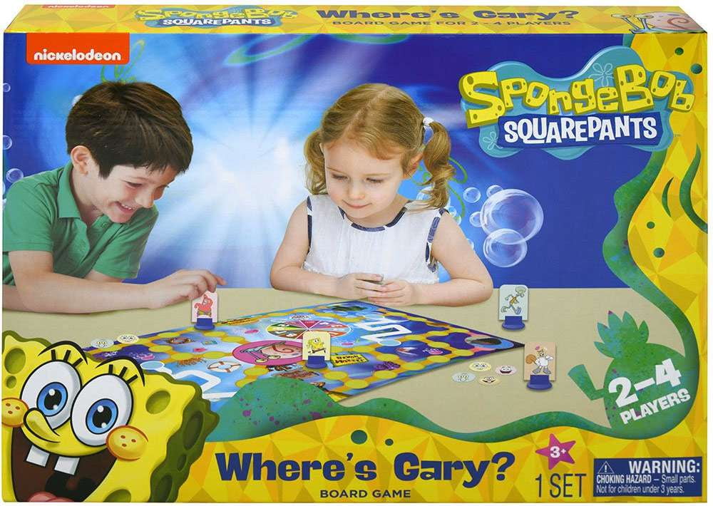 Spongebob Squarepants Where's Gary Board Game - Walmart.com