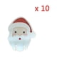 thumbnail image 1 of 10/20/30 Uds Tarjeta de copa de Navidad sombrero de Papá Noel decoración de copa de vino adornos Navidad Noel regalo de Año Nuevo decoraciones navideñas, 1 of 4