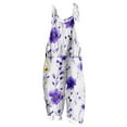 thumbnail image 2 of Taylonsss Womens Jumpsuit Sleeveless Two Pocket Casual Overalls Print Fashion Jumpsuit Pants Comfortable Lightweight Soft All Seasons Daily Wear, 2 of 5
