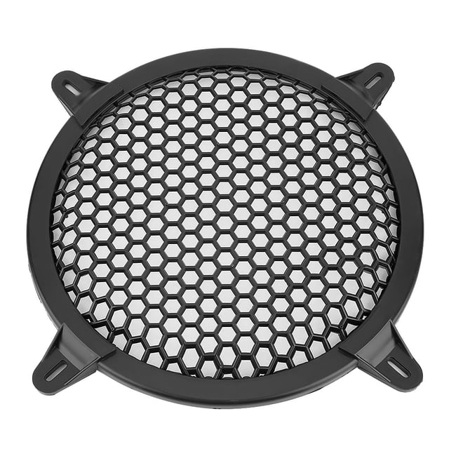 Cubierta de malla de plástico para altavoz de graves de coche, protección de 8 pulgadas