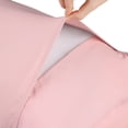 thumbnail image 3 of Unique Bargains Polyester Wrinkle Resistant Pillow Shams Set of 2 with Envelope Closure Queen Pink, 3 of 7