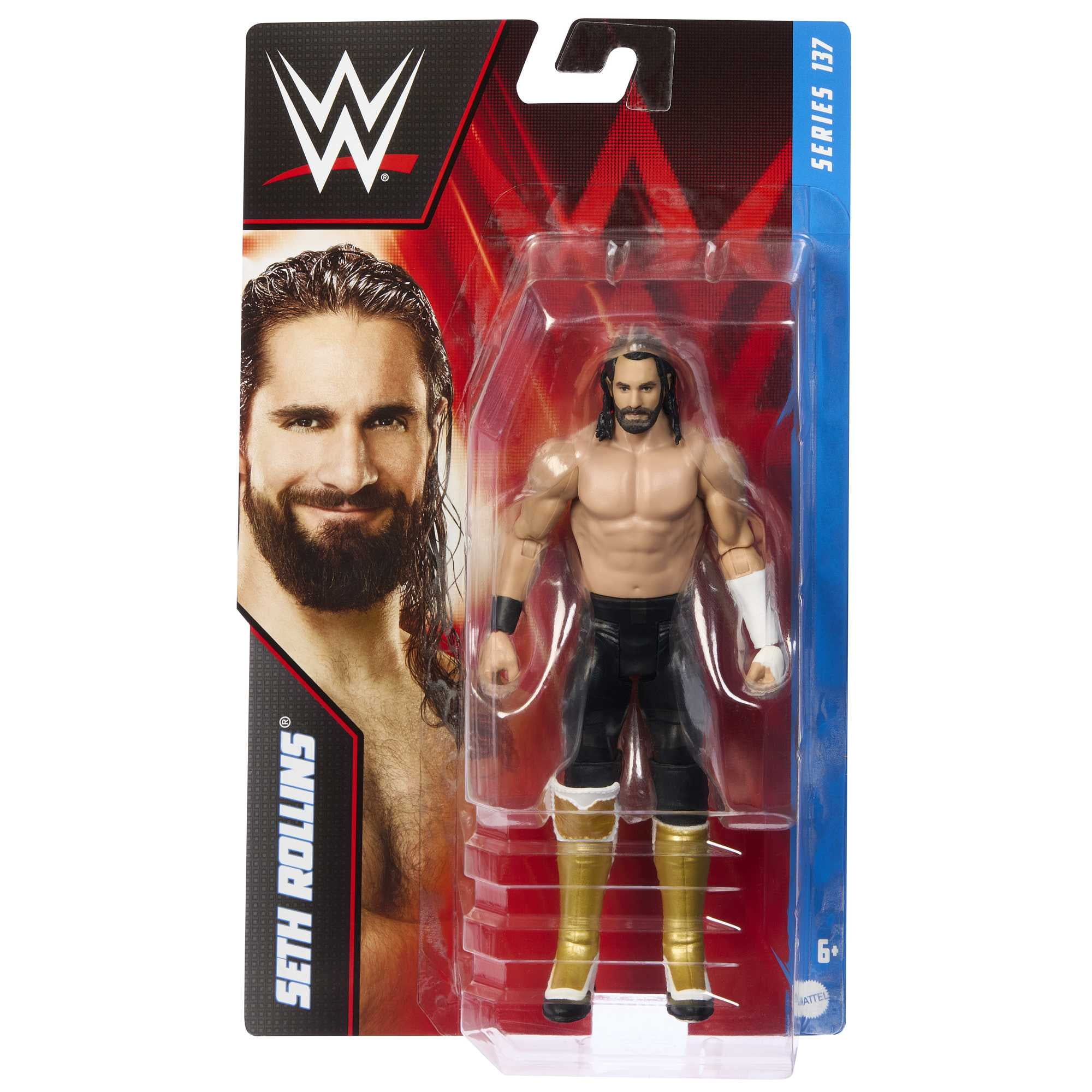 WWE Seth Rollins Basic Action Figure, Multicolor