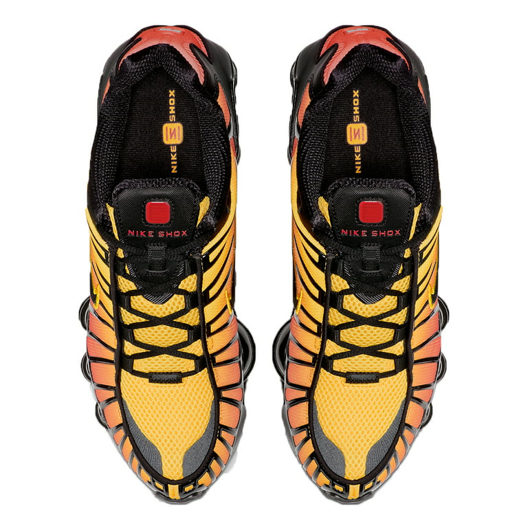 Nike Shox Junga Black Orange Trail Running Shoes 313830-081 Rare Men’s Size  15