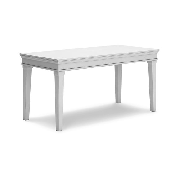 Signature Design by Ashley Traditional Kanwyn Home Office Desk, Whitewash