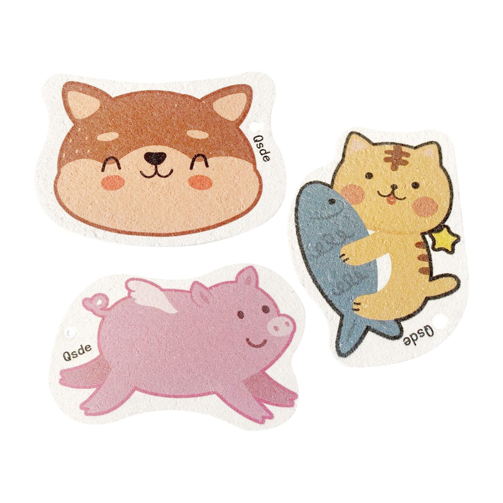 Cartoon Sponge Large Compressed Sponges Kitchen Cute Sponges